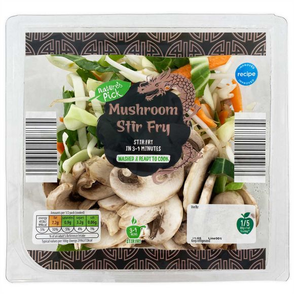 Nature's Pick Mushroom Stir Fry 320g